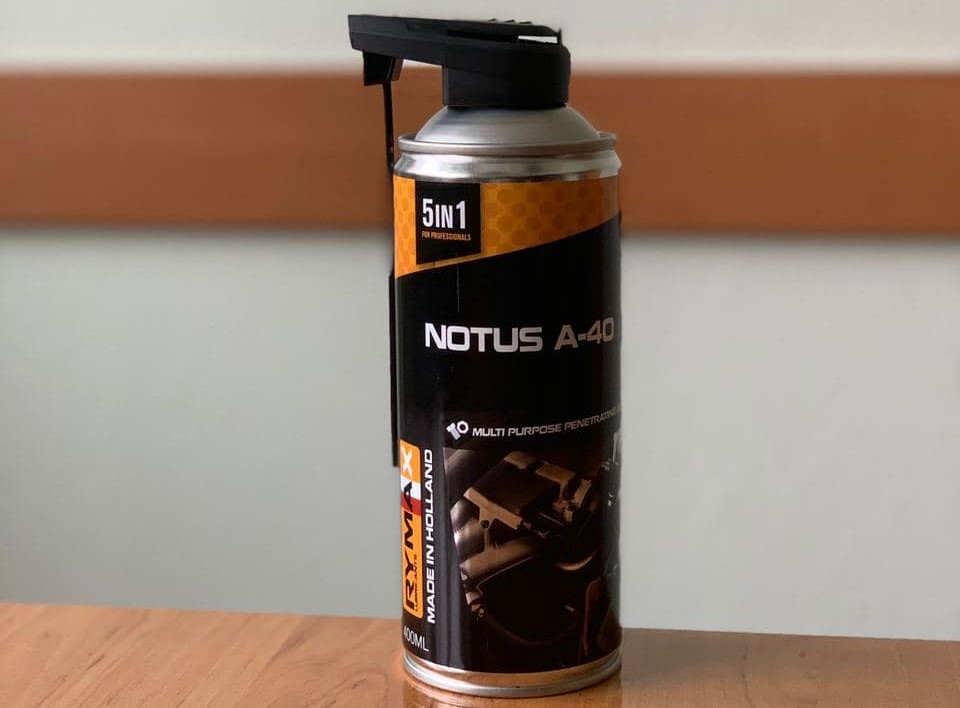 RYMAX Notus A-40 Labelled spray can